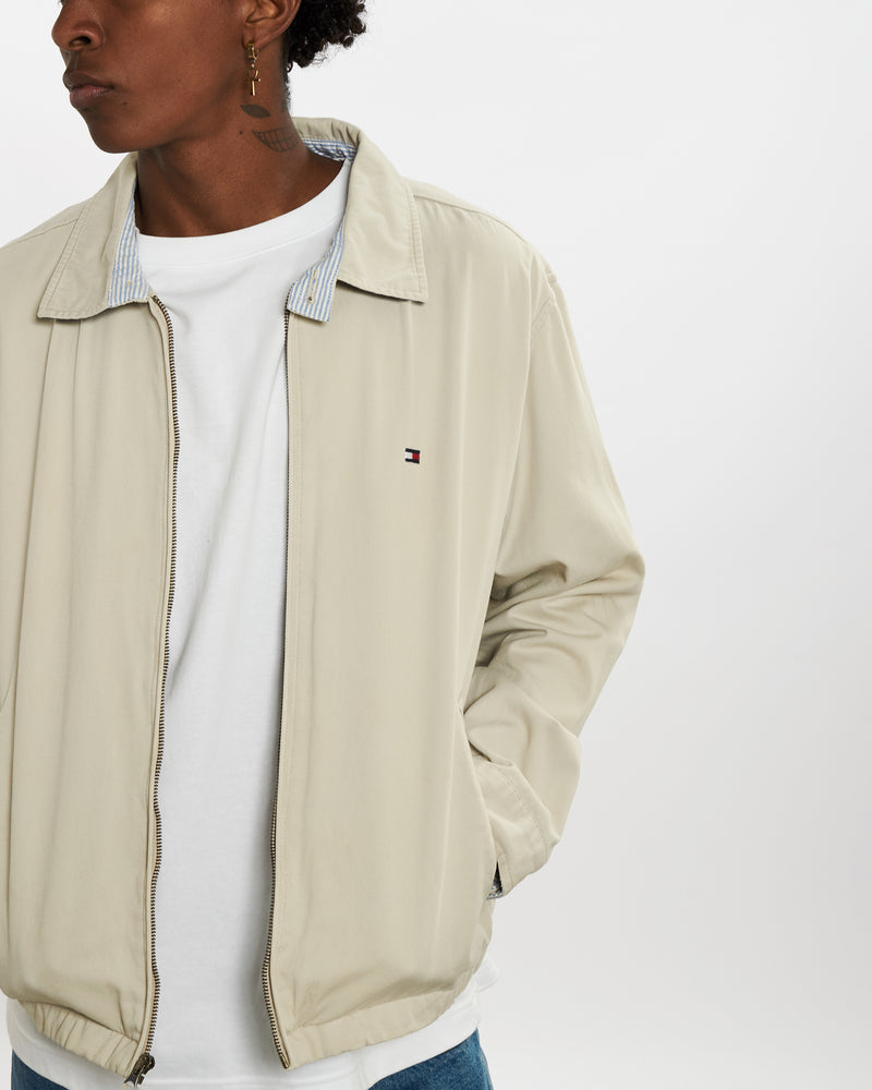 Vintage Tommy Hilfiger Harrington Jacket <br>L , The Real Deal , newtown, sydney, australia, thrift store, opshop, preloved, secondhand, sustainable, retro, antique, 70s, 80s, 90s, 2000s, 00s, fashion, clothing, streetwear, trendy, garment, style, boutique, store, shop, archive, sale, cheap, best, top