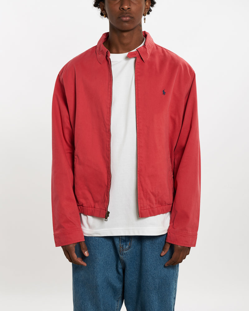 Vintage 90s Polo Ralph Lauren Harrington Jacket <br>L , The Real Deal , newtown, sydney, australia, thrift store, opshop, preloved, secondhand, sustainable, retro, antique, 70s, 80s, 90s, 2000s, 00s, fashion, clothing, streetwear, trendy, garment, style, boutique, store, shop, archive, sale, cheap, best, top