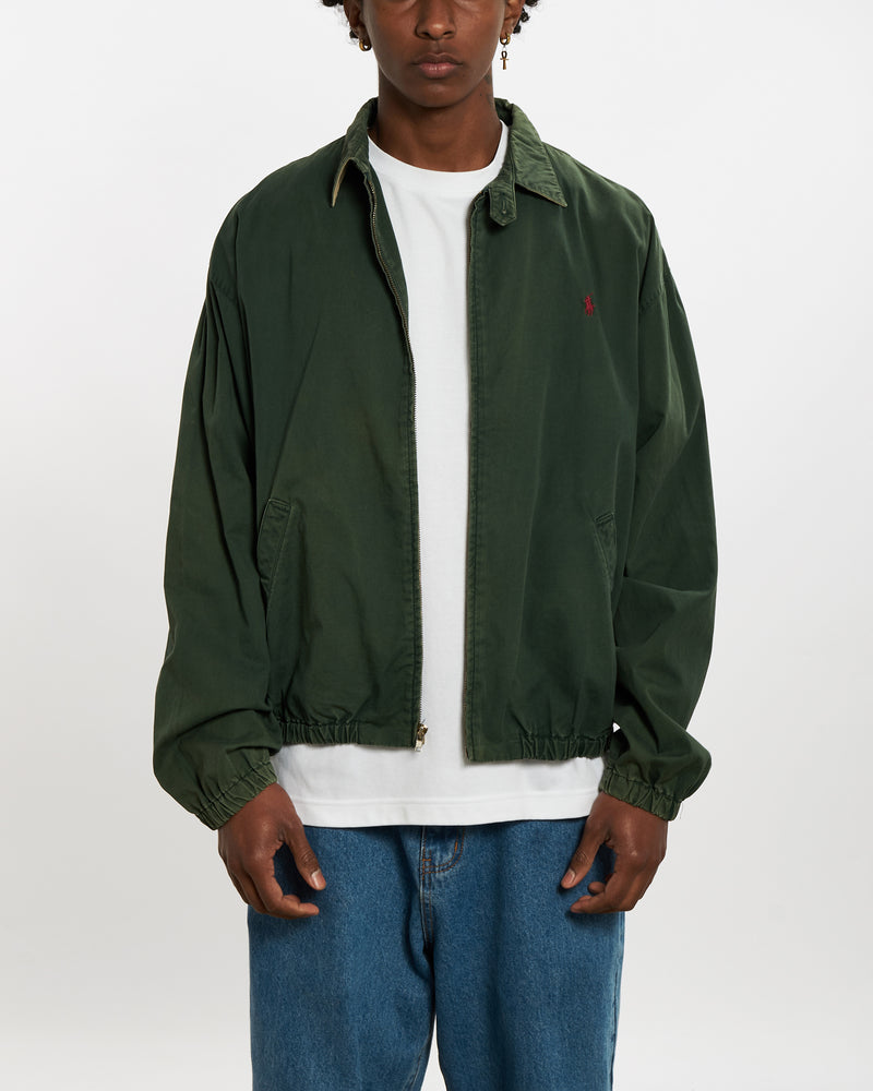 Vintage 90s Polo Ralph Lauren Harrington Jacket <br>L , The Real Deal , newtown, sydney, australia, thrift store, opshop, preloved, secondhand, sustainable, retro, antique, 70s, 80s, 90s, 2000s, 00s, fashion, clothing, streetwear, trendy, garment, style, boutique, store, shop, archive, sale, cheap, best, top