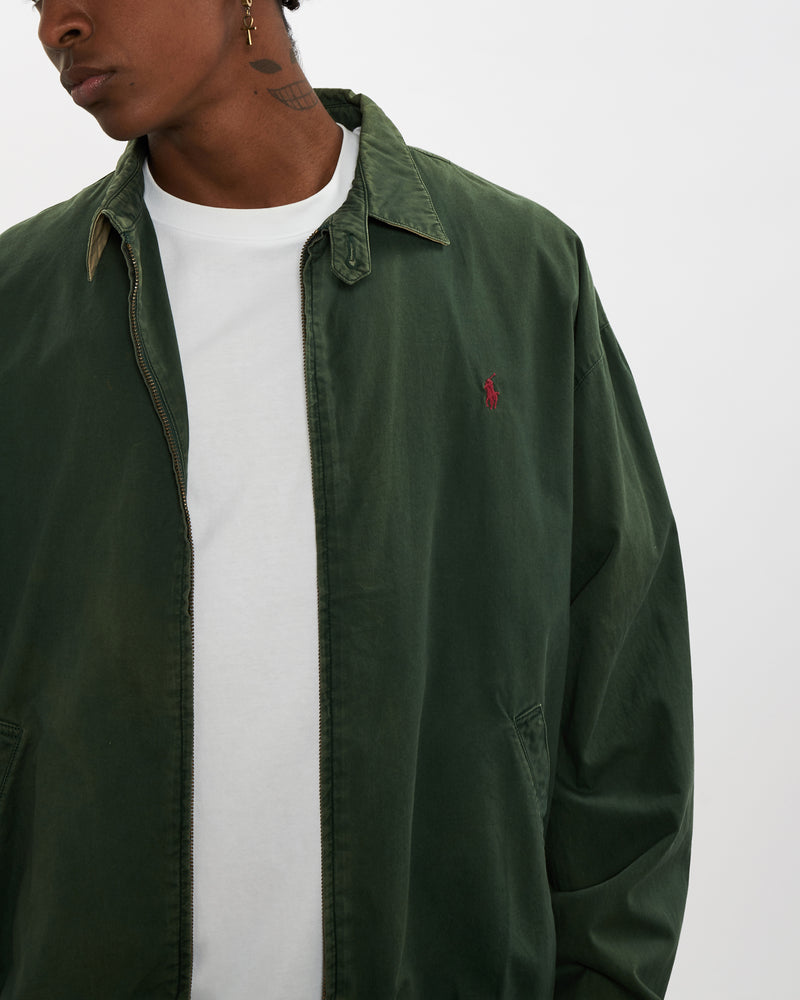 Vintage 90s Polo Ralph Lauren Harrington Jacket <br>L , The Real Deal , newtown, sydney, australia, thrift store, opshop, preloved, secondhand, sustainable, retro, antique, 70s, 80s, 90s, 2000s, 00s, fashion, clothing, streetwear, trendy, garment, style, boutique, store, shop, archive, sale, cheap, best, top