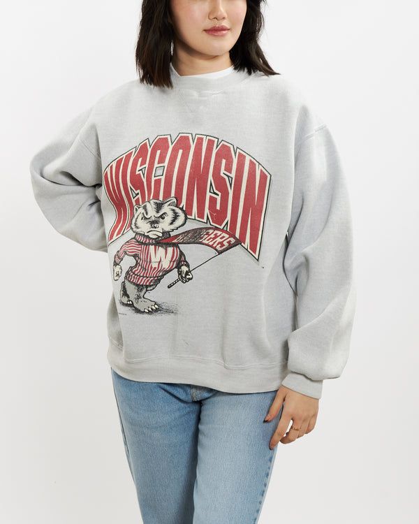 90s NCAA Wisconsin Badgers Sweatshirt <br>S