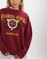 Vintage 90s NCAA Florida State Seminoles Sweatshirt <br>M , The Real Deal , newtown, sydney, australia, thrift store, opshop, preloved, secondhand, sustainable, retro, antique, 70s, 80s, 90s, 2000s, 00s, fashion, clothing, streetwear, trendy, garment, style, boutique, store, shop, archive, sale, cheap, best, top