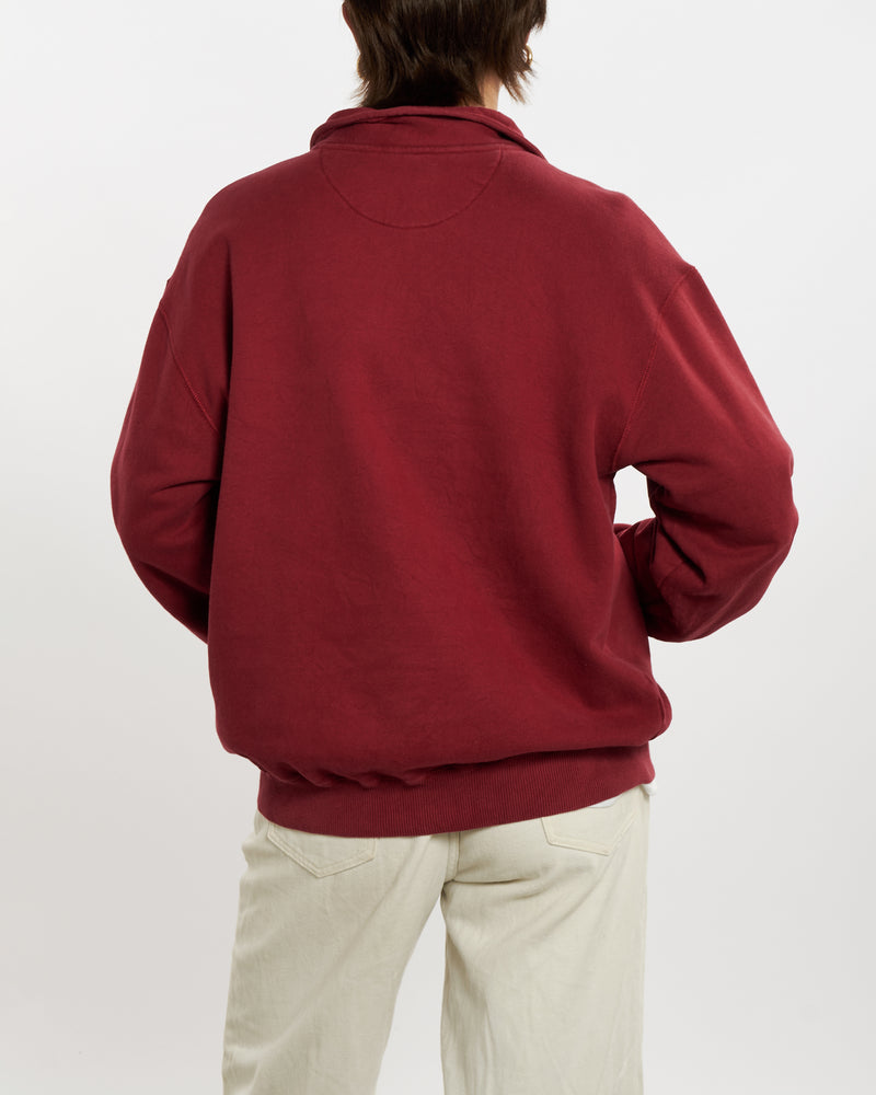 Vintage Reebok Quarter Zip Sweater <br>M