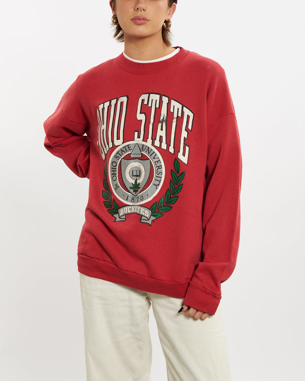 90s NCAA Ohio State Buckeyes Sweatshirt <br>M