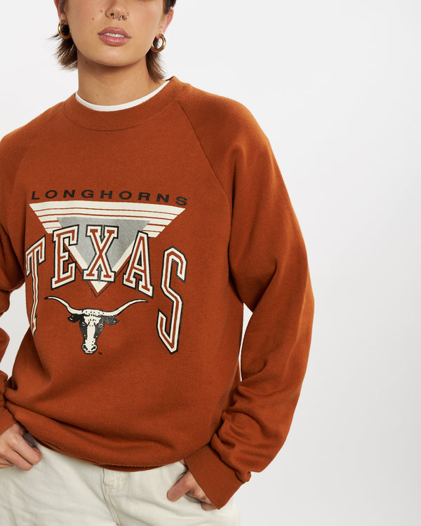 90s NCAA Texas Longhorns Sweatshirt <br>M