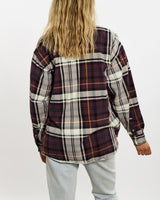 90s Wrangler Flannelette Button Up Shirt <br>M