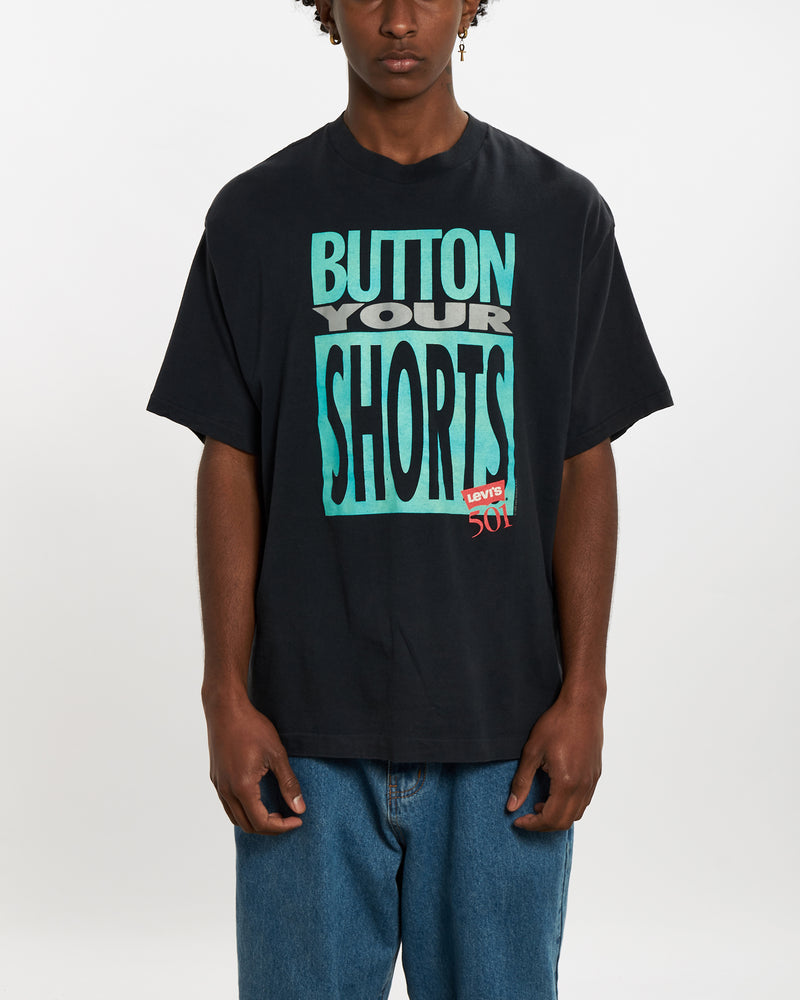 Vintage 90s Levi's Tee <br>XL , The Real Deal , newtown, sydney, australia, thrift store, opshop, preloved, secondhand, sustainable, retro, antique, 70s, 80s, 90s, 2000s, 00s, fashion, clothing, streetwear, trendy, garment, style, boutique, store, shop, archive, sale, cheap, best, top