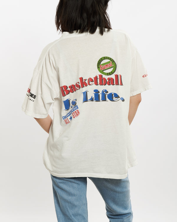 90s Converse All Star Basketball Tee <br>S