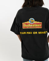 Vintage 1995 Budweiser Tee <br>XS , The Real Deal , newtown, sydney, australia, thrift store, opshop, preloved, secondhand, sustainable, retro, antique, 70s, 80s, 90s, 2000s, 00s, fashion, clothing, streetwear, trendy, garment, style, boutique, store, shop, archive, sale, cheap, best, top