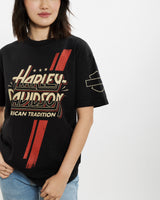 Vintage Harley Davidson Tee <br>S , The Real Deal , newtown, sydney, australia, thrift store, opshop, preloved, secondhand, sustainable, retro, antique, 70s, 80s, 90s, 2000s, 00s, fashion, clothing, streetwear, trendy, garment, style, boutique, store, shop, archive, sale, cheap, best, top