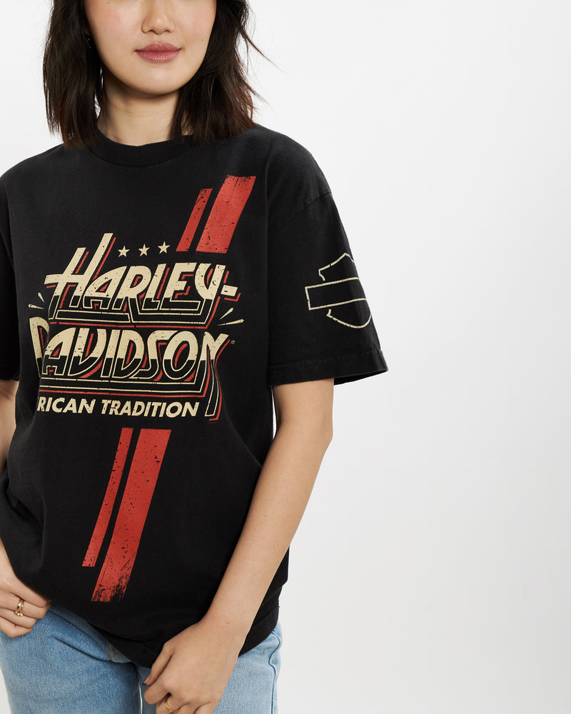 Vintage Harley Davidson Tee <br>S , The Real Deal , newtown, sydney, australia, thrift store, opshop, preloved, secondhand, sustainable, retro, antique, 70s, 80s, 90s, 2000s, 00s, fashion, clothing, streetwear, trendy, garment, style, boutique, store, shop, archive, sale, cheap, best, top