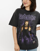 Vintage WWE Undertaker Wrestling Tee <br>S , The Real Deal , newtown, sydney, australia, thrift store, opshop, preloved, secondhand, sustainable, retro, antique, 70s, 80s, 90s, 2000s, 00s, fashion, clothing, streetwear, trendy, garment, style, boutique, store, shop, archive, sale, cheap, best, top