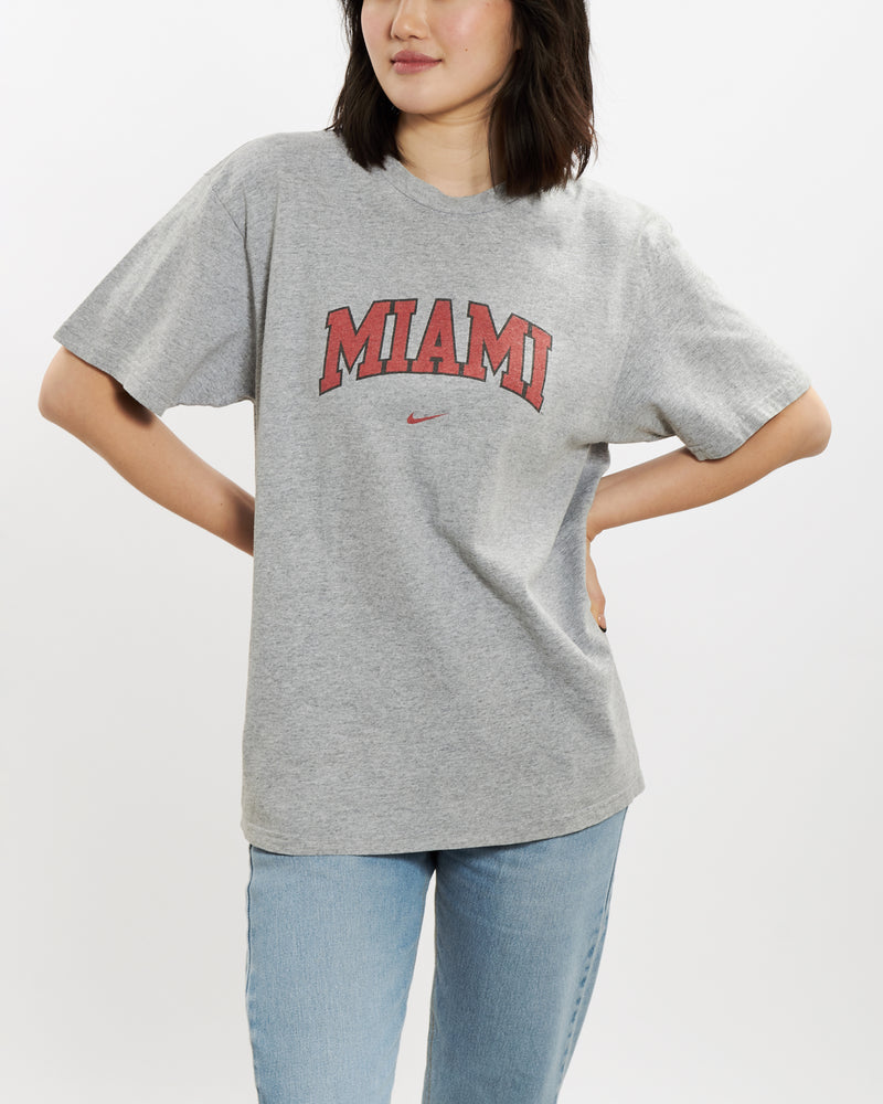 Vintage 90s Nike Miami Tee <br>S , The Real Deal , newtown, sydney, australia, thrift store, opshop, preloved, secondhand, sustainable, retro, antique, 70s, 80s, 90s, 2000s, 00s, fashion, clothing, streetwear, trendy, garment, style, boutique, store, shop, archive, sale, cheap, best, top