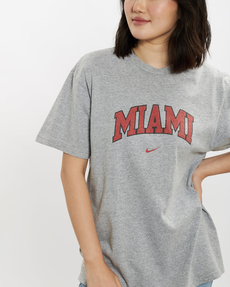 Vintage 90s Nike Miami Tee <br>S , The Real Deal , newtown, sydney, australia, thrift store, opshop, preloved, secondhand, sustainable, retro, antique, 70s, 80s, 90s, 2000s, 00s, fashion, clothing, streetwear, trendy, garment, style, boutique, store, shop, archive, sale, cheap, best, top