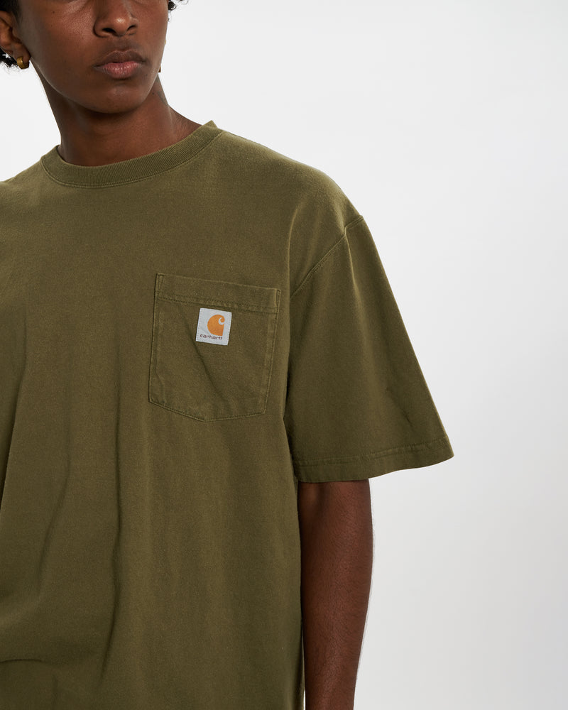 Vintage Carhartt Pocket Tee <br>L , The Real Deal , newtown, sydney, australia, thrift store, opshop, preloved, secondhand, sustainable, retro, antique, 70s, 80s, 90s, 2000s, 00s, fashion, clothing, streetwear, trendy, garment, style, boutique, store, shop, archive, sale, cheap, best, top