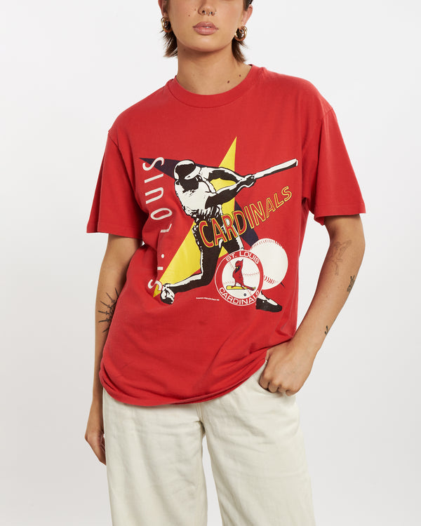 Vintage 1992 MLB St. Louis Cardinals Tee <br>M , The Real Deal , newtown, sydney, australia, thrift store, opshop, preloved, secondhand, sustainable, retro, antique, 70s, 80s, 90s, 2000s, 00s, fashion, clothing, streetwear, trendy, garment, style, boutique, store, shop, archive, sale, cheap, best, top