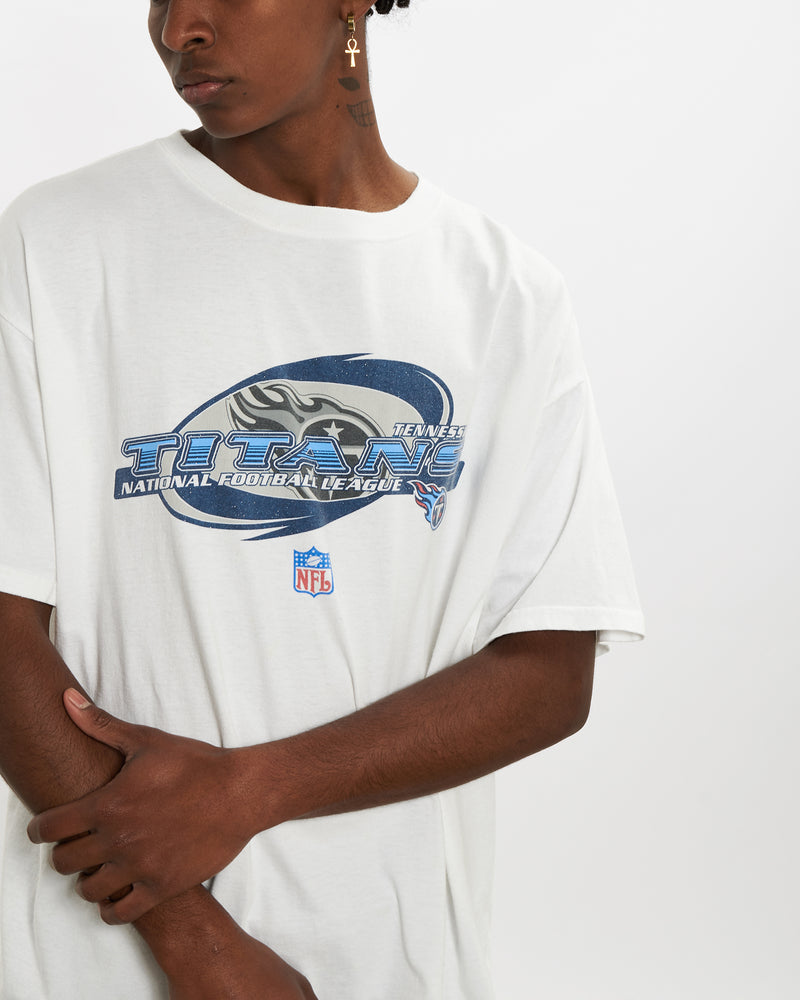 Vintage Adidas NFL Tennessee Titans Tee <br>L , The Real Deal , newtown, sydney, australia, thrift store, opshop, preloved, secondhand, sustainable, retro, antique, 70s, 80s, 90s, 2000s, 00s, fashion, clothing, streetwear, trendy, garment, style, boutique, store, shop, archive, sale, cheap, best, top