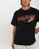 Vintage Harley Davidson Tee <br>M , The Real Deal , newtown, sydney, australia, thrift store, opshop, preloved, secondhand, sustainable, retro, antique, 70s, 80s, 90s, 2000s, 00s, fashion, clothing, streetwear, trendy, garment, style, boutique, store, shop, archive, sale, cheap, best, top