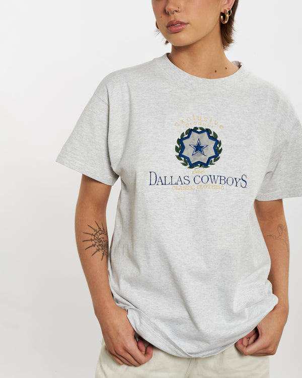 90s NFL Dallas Cowboys Embroidered Tee <br>M