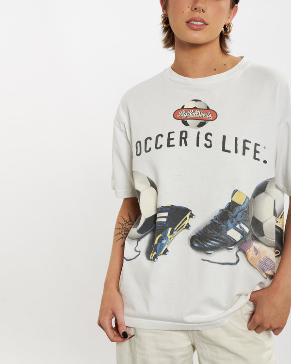 1996 Big Ball Sports Soccer Tee <br>M