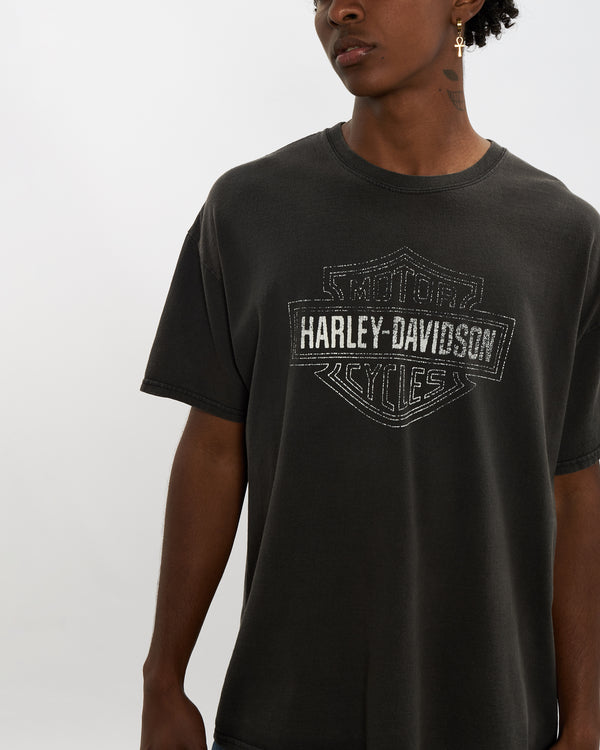 Vintage Harley Davidson Tee <br>L , The Real Deal , newtown, sydney, australia, thrift store, opshop, preloved, secondhand, sustainable, retro, antique, 70s, 80s, 90s, 2000s, 00s, fashion, clothing, streetwear, trendy, garment, style, boutique, store, shop, archive, sale, cheap, best, top