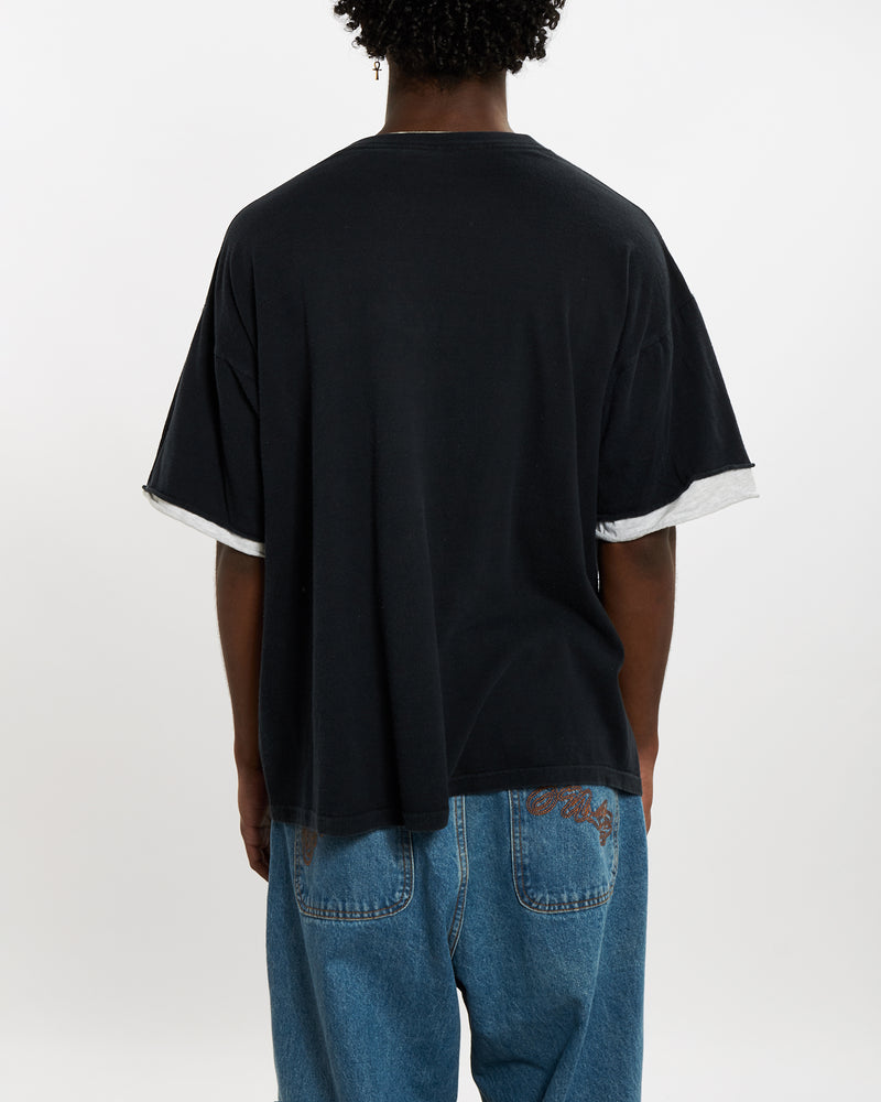 Vintage 1992 NFL Redskins vs. Bills Super Bowl Tee <br>L , The Real Deal , newtown, sydney, australia, thrift store, opshop, preloved, secondhand, sustainable, retro, antique, 70s, 80s, 90s, 2000s, 00s, fashion, clothing, streetwear, trendy, garment, style, boutique, store, shop, archive, sale, cheap, best, top