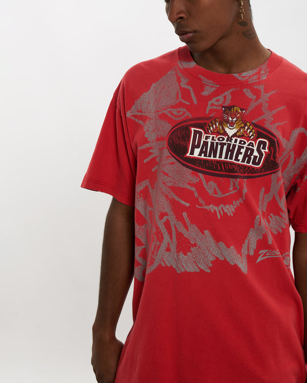 90s NHL Florida Panthers Tee <br>L