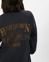 90s Harley Davidson Long Sleeve Tee <br>S