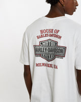 Vintage Harley Davidson Tee <br>L , The Real Deal , newtown, sydney, australia, thrift store, opshop, preloved, secondhand, sustainable, retro, antique, 70s, 80s, 90s, 2000s, 00s, fashion, clothing, streetwear, trendy, garment, style, boutique, store, shop, archive, sale, cheap, best, top