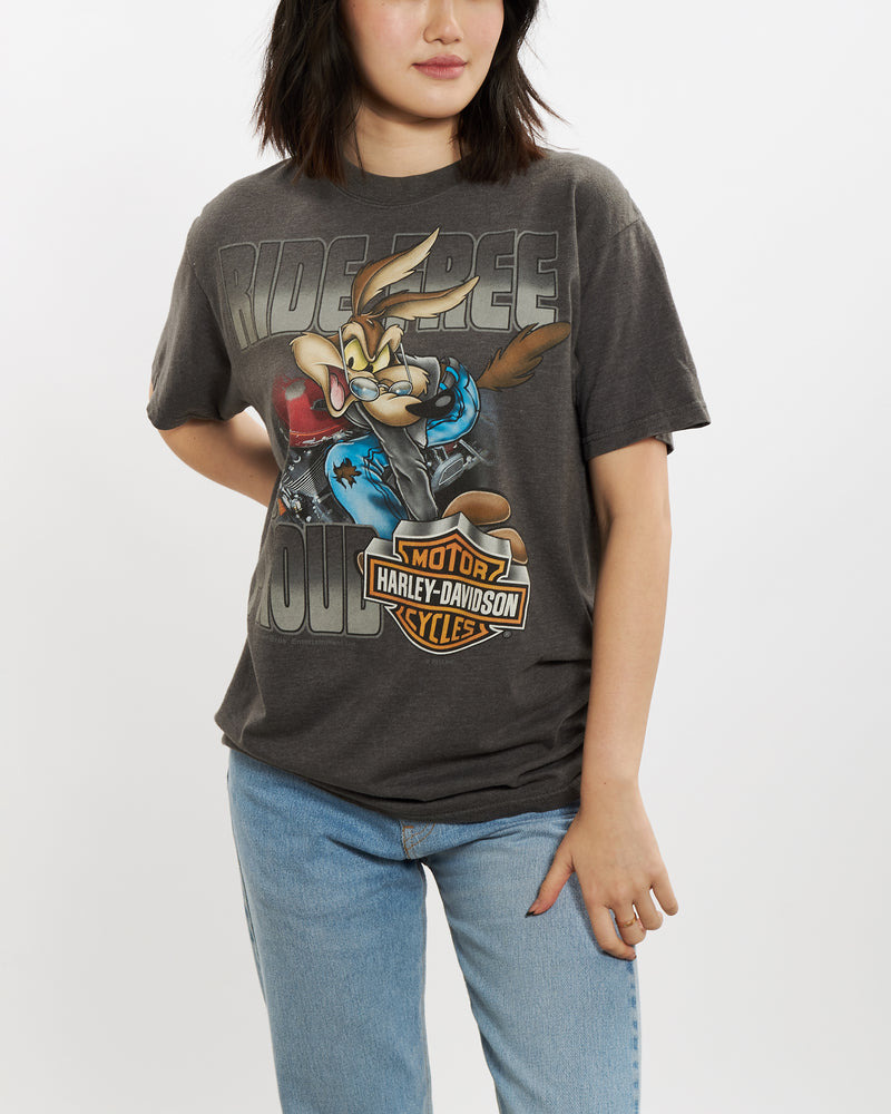 Vintage Harley Davidson Looney Tunes Tee <br>S