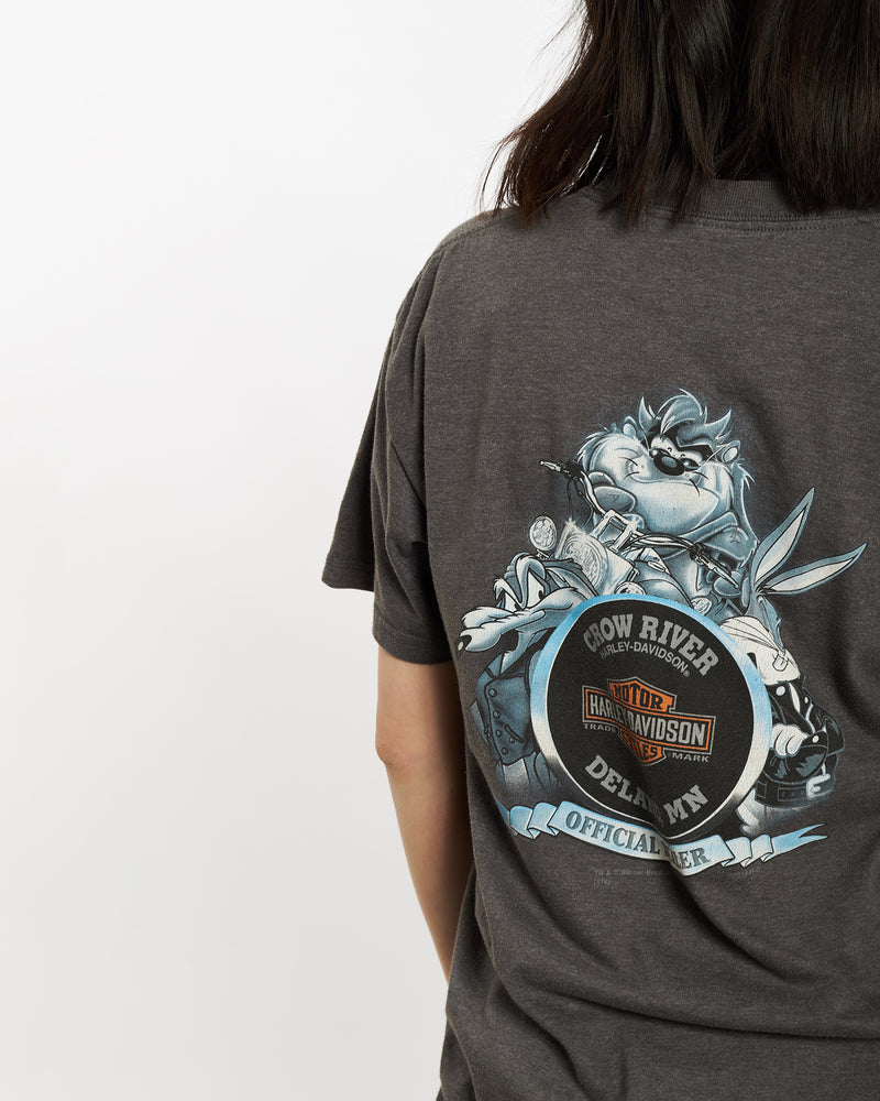 Vintage Harley Davidson Looney Tunes Tee <br>S , The Real Deal , newtown, sydney, australia, thrift store, opshop, preloved, secondhand, sustainable, retro, antique, 70s, 80s, 90s, 2000s, 00s, fashion, clothing, streetwear, trendy, garment, style, boutique, store, shop, archive, sale, cheap, best, top