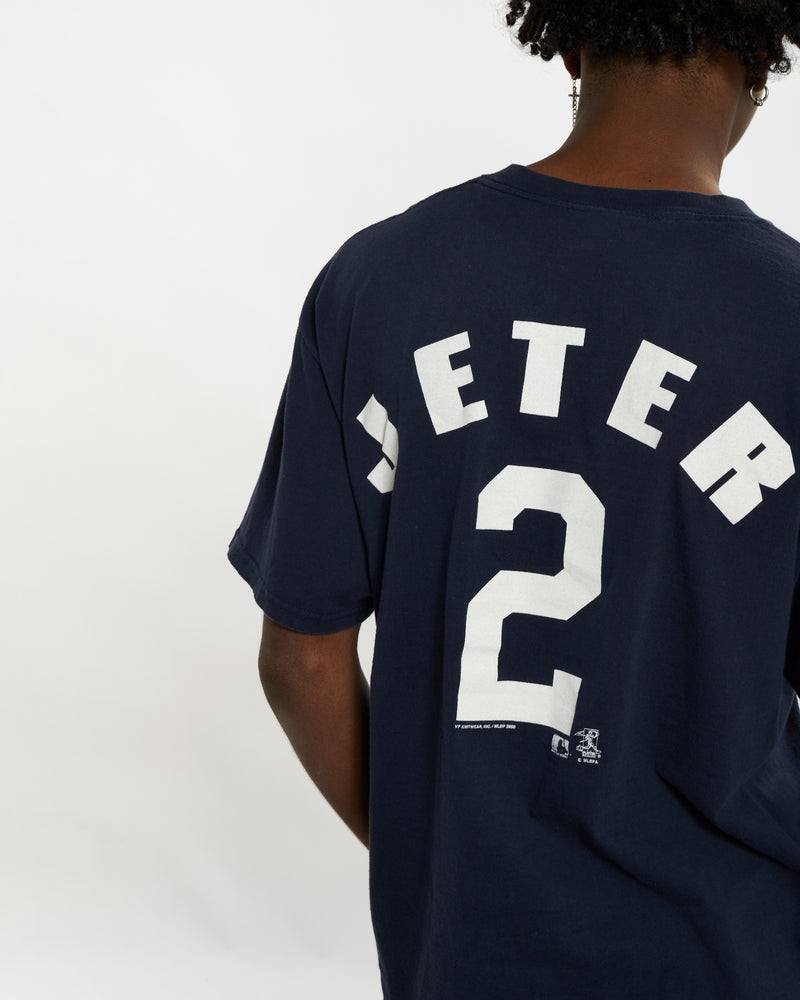 Vintage MLB New York Yankees Tee <br>L , The Real Deal , newtown, sydney, australia, thrift store, opshop, preloved, secondhand, sustainable, retro, antique, 70s, 80s, 90s, 2000s, 00s, fashion, clothing, streetwear, trendy, garment, style, boutique, store, shop, archive, sale, cheap, best, top