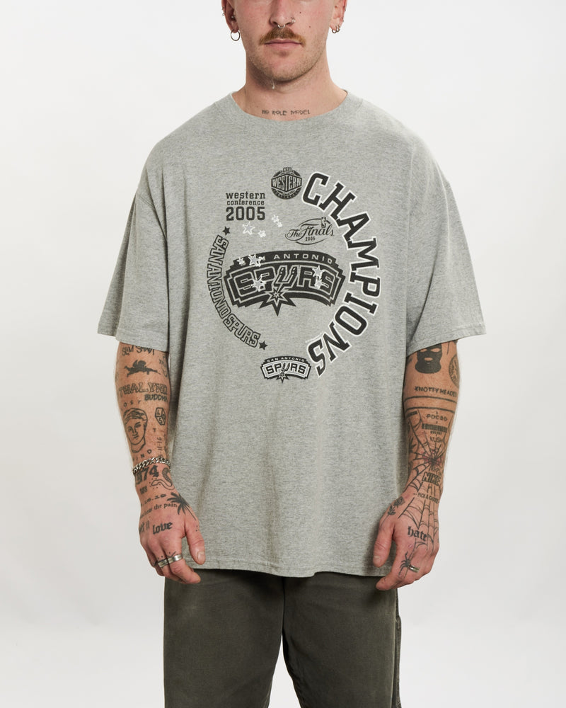 Vintage NBA San Antonio Spurs Tee <br>L , The Real Deal , newtown, sydney, australia, thrift store, opshop, preloved, secondhand, sustainable, retro, antique, 70s, 80s, 90s, 2000s, 00s, fashion, clothing, streetwear, trendy, garment, style, boutique, store, shop, archive, sale, cheap, best, top