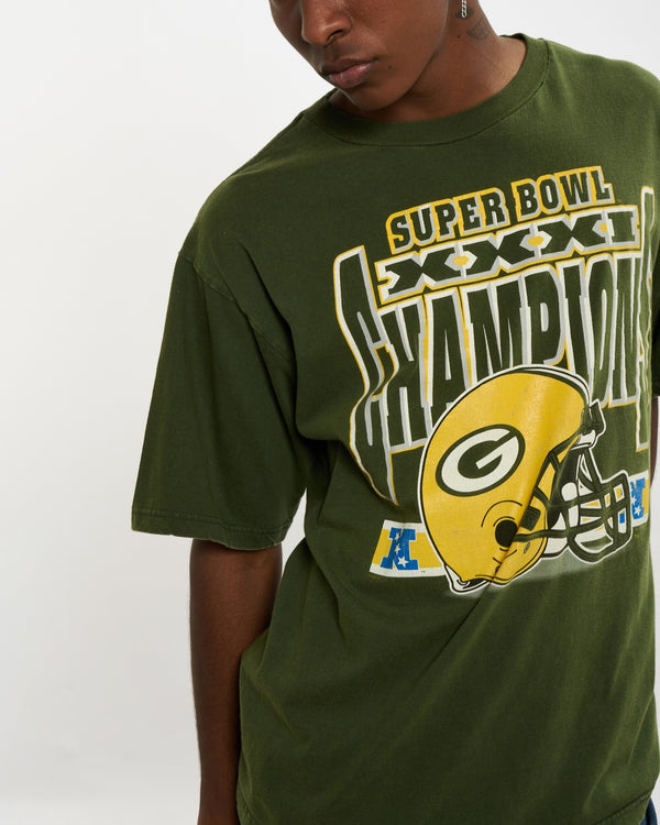 1997 NFL Green Bay Packers Tee <br>L