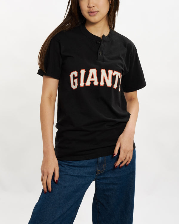 Vintage MLB San Francisco Giants Henley Tee  <br>XS