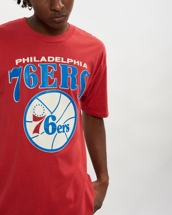 80s NBA Philadelphia 76ers Tee <br>L