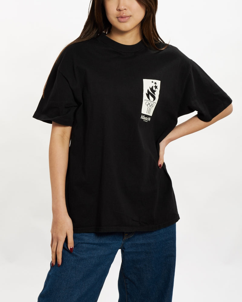 Vintage 1996 Atlanta Olympics Tee <br>S , The Real Deal , newtown, sydney, australia, thrift store, opshop, preloved, secondhand, sustainable, retro, antique, 70s, 80s, 90s, 2000s, 00s, fashion, clothing, streetwear, trendy, garment, style, boutique, store, shop, archive, sale, cheap, best, top