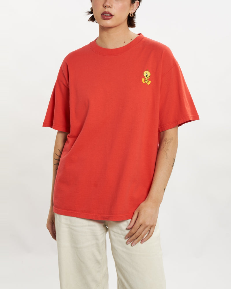 Vintage Looney Tunes Tweety Bird Tee <br>M , The Real Deal , newtown, sydney, australia, thrift store, opshop, preloved, secondhand, sustainable, retro, antique, 70s, 80s, 90s, 2000s, 00s, fashion, clothing, streetwear, trendy, garment, style, boutique, store, shop, archive, sale, cheap, best, top