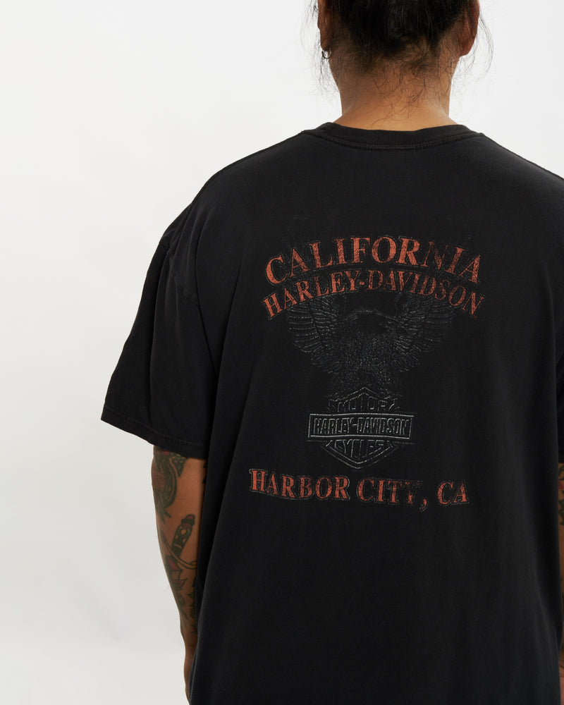 Vintage Harley Davidson Tee <br>L , The Real Deal , newtown, sydney, australia, thrift store, opshop, preloved, secondhand, sustainable, retro, antique, 70s, 80s, 90s, 2000s, 00s, fashion, clothing, streetwear, trendy, garment, style, boutique, store, shop, archive, sale, cheap, best, top