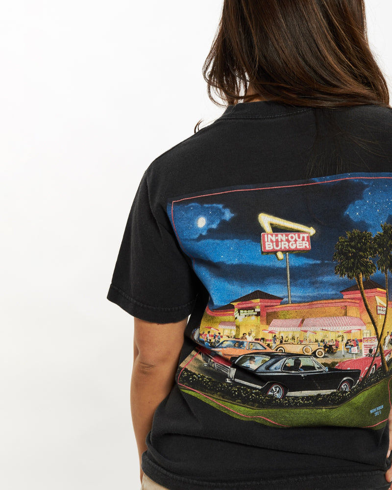 Vintage In-N-Out Burger Tee <br>XXS , The Real Deal , newtown, sydney, australia, thrift store, opshop, preloved, secondhand, sustainable, retro, antique, 70s, 80s, 90s, 2000s, 00s, fashion, clothing, streetwear, trendy, garment, style, boutique, store, shop, archive, sale, cheap, best, top