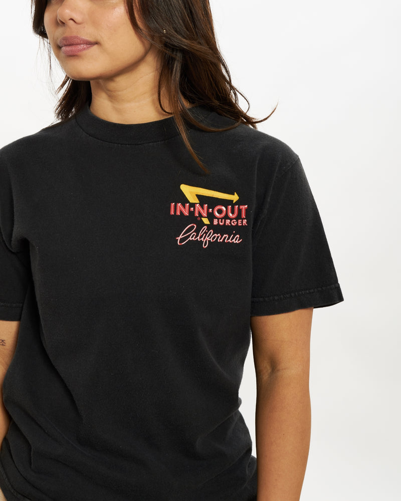 Vintage In-N-Out Burger Tee <br>XXS , The Real Deal , newtown, sydney, australia, thrift store, opshop, preloved, secondhand, sustainable, retro, antique, 70s, 80s, 90s, 2000s, 00s, fashion, clothing, streetwear, trendy, garment, style, boutique, store, shop, archive, sale, cheap, best, top