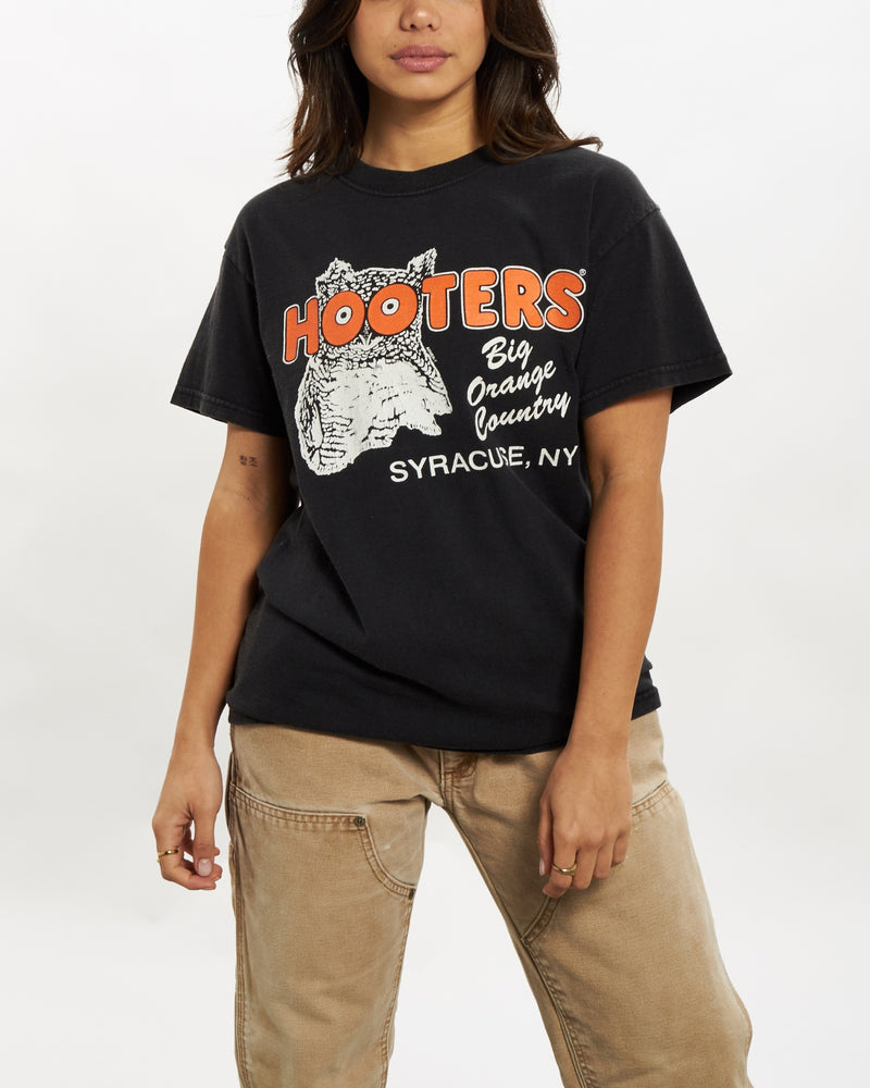 Vintage Hooters Tee <br>XS , The Real Deal , newtown, sydney, australia, thrift store, opshop, preloved, secondhand, sustainable, retro, antique, 70s, 80s, 90s, 2000s, 00s, fashion, clothing, streetwear, trendy, garment, style, boutique, store, shop, archive, sale, cheap, best, top