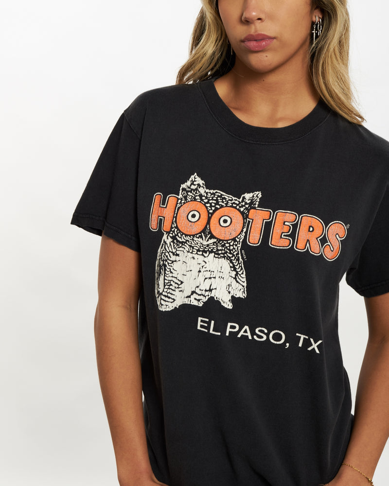 Vintage Hooters Tee <br>XS , The Real Deal , newtown, sydney, australia, thrift store, opshop, preloved, secondhand, sustainable, retro, antique, 70s, 80s, 90s, 2000s, 00s, fashion, clothing, streetwear, trendy, garment, style, boutique, store, shop, archive, sale, cheap, best, top