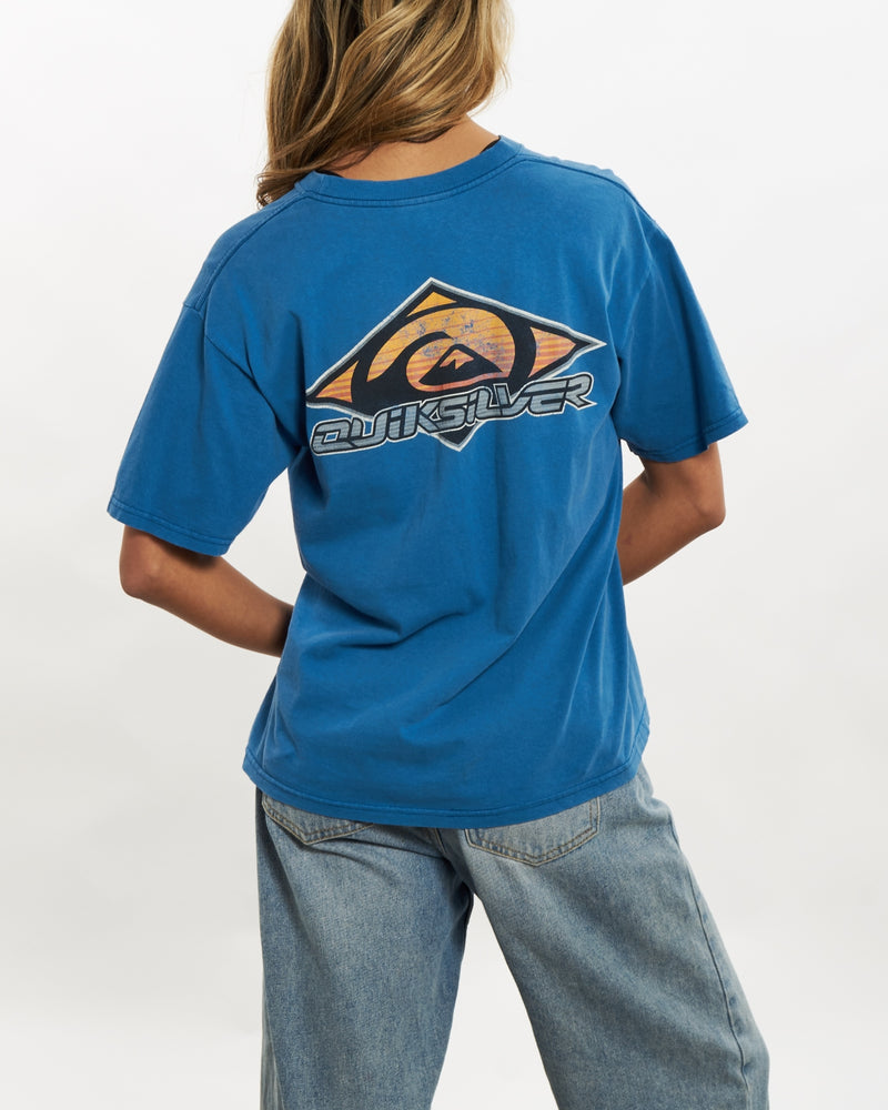 Vintage 90s Quiksilver Tee <br>XS , The Real Deal , newtown, sydney, australia, thrift store, opshop, preloved, secondhand, sustainable, retro, antique, 70s, 80s, 90s, 2000s, 00s, fashion, clothing, streetwear, trendy, garment, style, boutique, store, shop, archive, sale, cheap, best, top