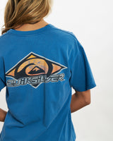 Vintage 90s Quiksilver Tee <br>XS , The Real Deal , newtown, sydney, australia, thrift store, opshop, preloved, secondhand, sustainable, retro, antique, 70s, 80s, 90s, 2000s, 00s, fashion, clothing, streetwear, trendy, garment, style, boutique, store, shop, archive, sale, cheap, best, top