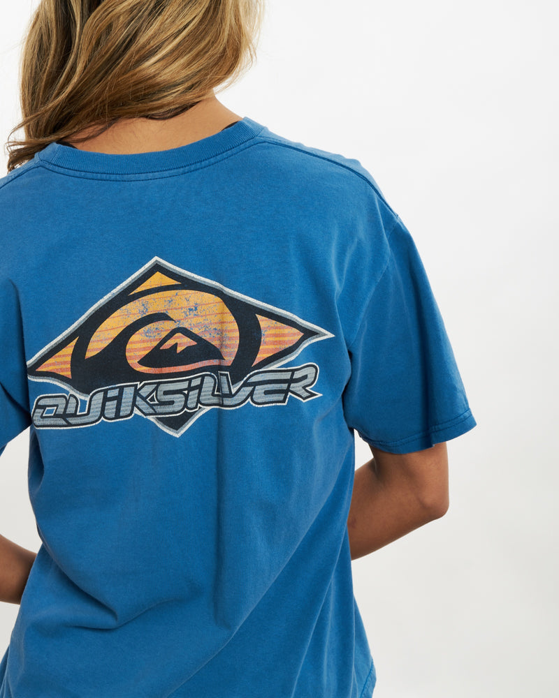 Vintage 90s Quiksilver Tee <br>XS , The Real Deal , newtown, sydney, australia, thrift store, opshop, preloved, secondhand, sustainable, retro, antique, 70s, 80s, 90s, 2000s, 00s, fashion, clothing, streetwear, trendy, garment, style, boutique, store, shop, archive, sale, cheap, best, top