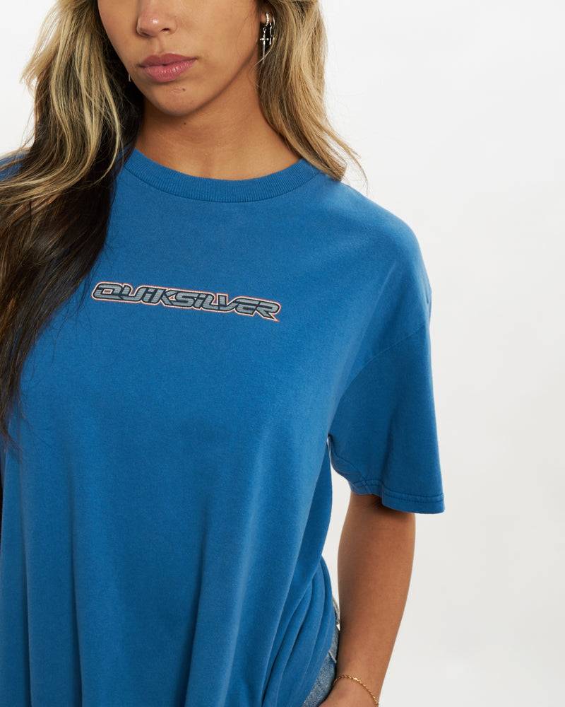 Vintage 90s Quiksilver Tee <br>XS , The Real Deal , newtown, sydney, australia, thrift store, opshop, preloved, secondhand, sustainable, retro, antique, 70s, 80s, 90s, 2000s, 00s, fashion, clothing, streetwear, trendy, garment, style, boutique, store, shop, archive, sale, cheap, best, top