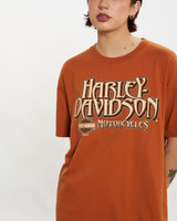 Vintage Harley Davidson Tee <br>M , The Real Deal , newtown, sydney, australia, thrift store, opshop, preloved, secondhand, sustainable, retro, antique, 70s, 80s, 90s, 2000s, 00s, fashion, clothing, streetwear, trendy, garment, style, boutique, store, shop, archive, sale, cheap, best, top