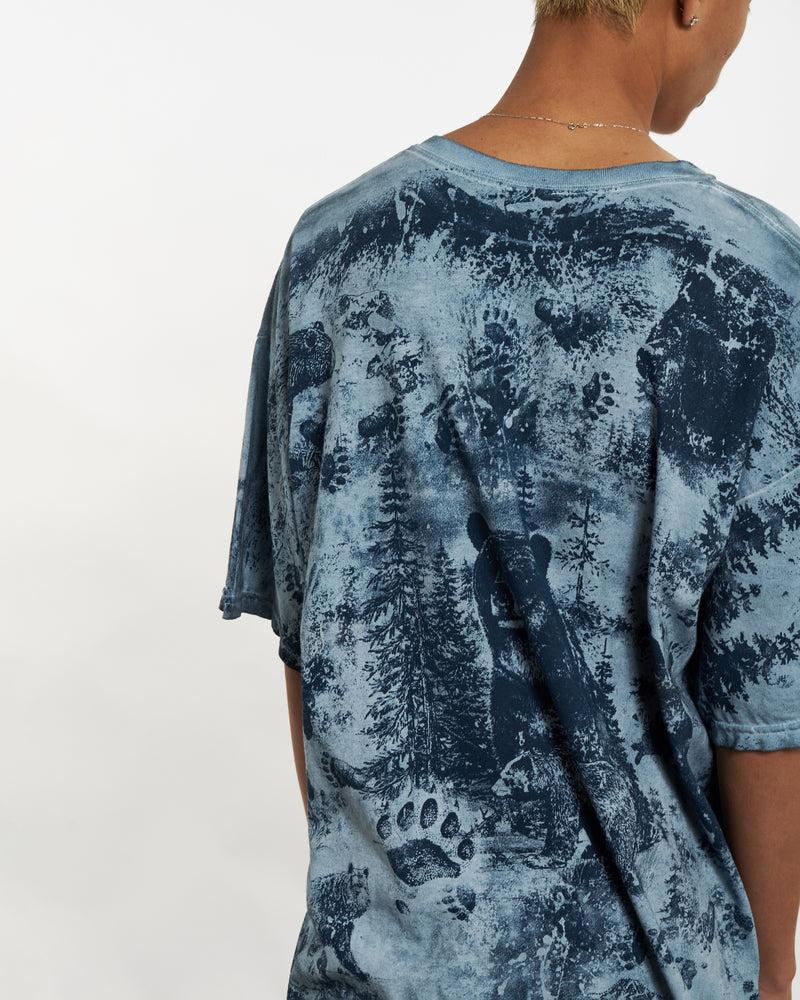 Vintage Wildlife Yellowstone National Park Tee <br>L , The Real Deal , newtown, sydney, australia, thrift store, opshop, preloved, secondhand, sustainable, retro, antique, 70s, 80s, 90s, 2000s, 00s, fashion, clothing, streetwear, trendy, garment, style, boutique, store, shop, archive, sale, cheap, best, top