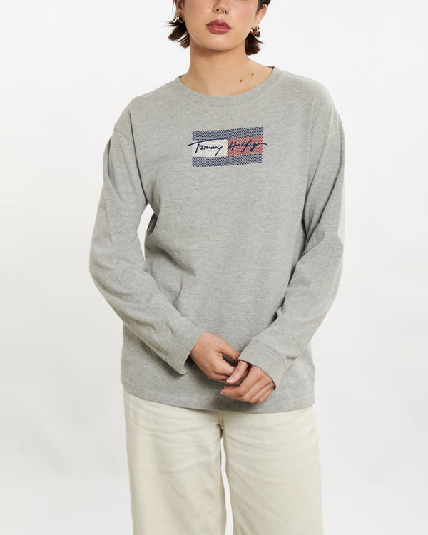 90s Tommy Hilfiger Long Sleeve Tee <br>M